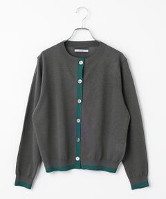 SEASON STYLE LAB / シーズンスタイルラボ カーディガン・ボレロ | バイカラーシアーカーディガン