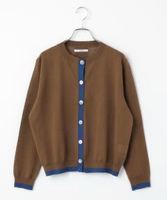 SEASON STYLE LAB / シーズンスタイルラボ カーディガン・ボレロ | バイカラーシアーカーディガン