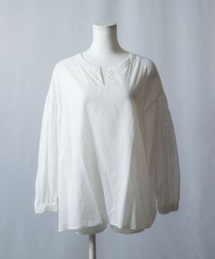 See she me / シーシーミー シャツ・ブラウス | 【See she me】カットワーク刺繍ブラウス