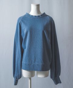 See she me / シーシーミー カットソー | 【See she me】デニム風ボリュームスリーブカットソー