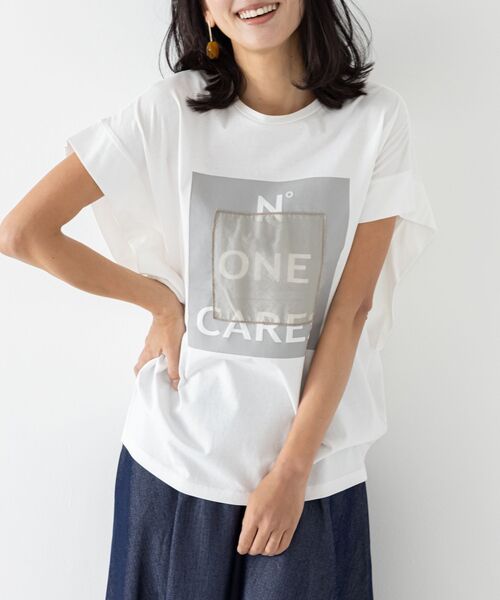 See she me / シーシーミー カットソー | 【Selected by See she me】フロントデザインTシャツ | 詳細4