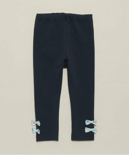 sense of wonder / センス オブ ワンダー レギンス・スパッツ | 【オーガニック】リボンレギンス（紺）