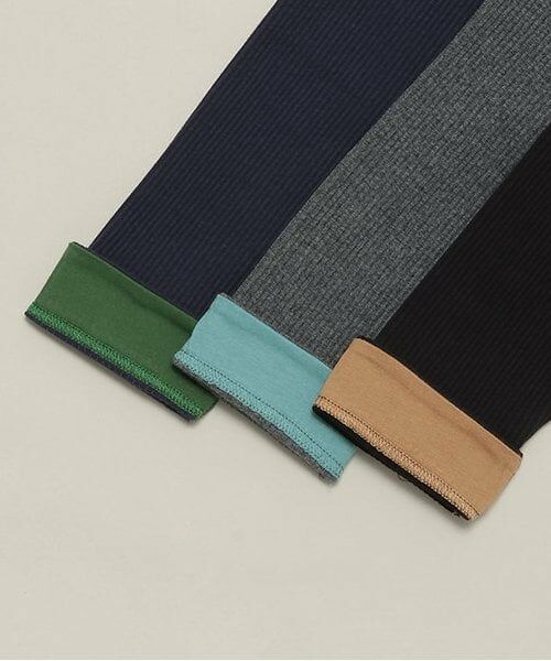 sense of wonder / センス オブ ワンダー レギンス・スパッツ | 裾配色フル丈レギンス | 詳細6