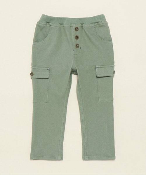 sense of wonder / センス オブ ワンダー その他パンツ | リバティアップリケツイルパンツ(カーキ)