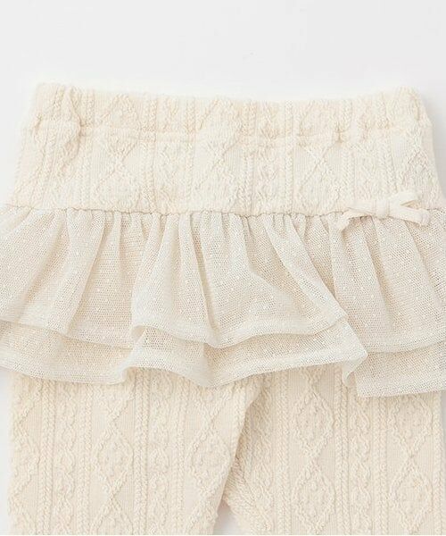 sense of wonder / センス オブ ワンダー レギンス・スパッツ | ケーブルチュールフル丈レギンス | 詳細2