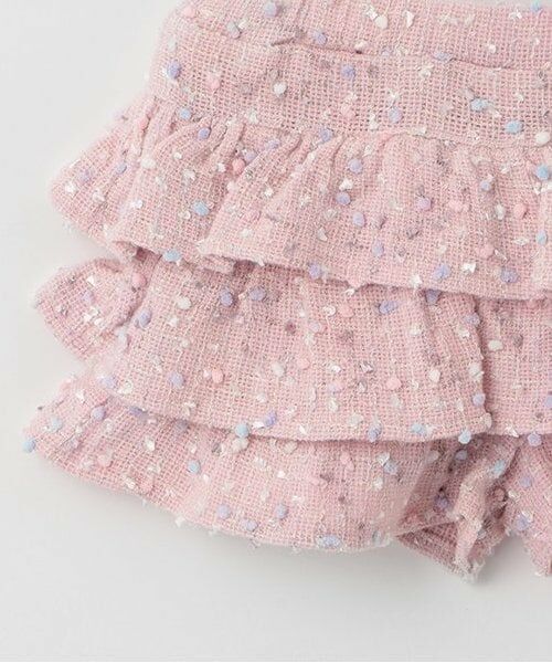 sense of wonder / センス オブ ワンダー ショート・ハーフ・半端丈パンツ | キャンディネップフリルパンツ | 詳細4