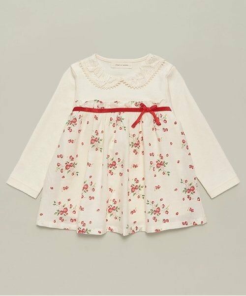 sense of wonder / センス オブ ワンダー その他トップス | 野イチゴ長袖チュニック（ECRU(キナリ)）