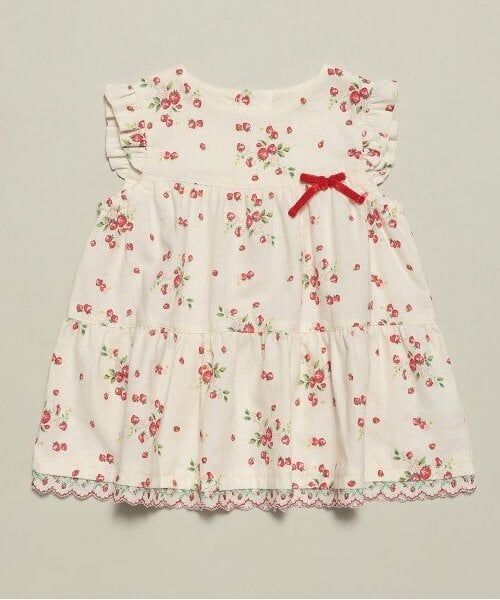 sense of wonder / センス オブ ワンダー その他トップス | 野イチゴ袖なしチュニック（ECRU(キナリ)）