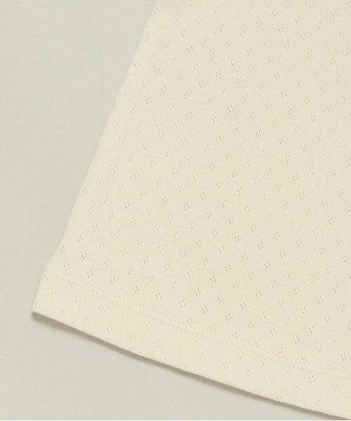 sense of wonder / センス オブ ワンダー Tシャツ | 【オーガニック】パターンメッシュTシャツ | 詳細4