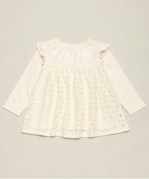 sense of wonder / センス オブ ワンダー Tシャツ | アイリッシュレースチュニック | 詳細1