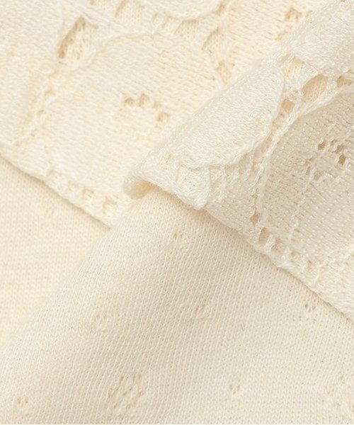 sense of wonder / センス オブ ワンダー Tシャツ | アイリッシュレースチュニック | 詳細6