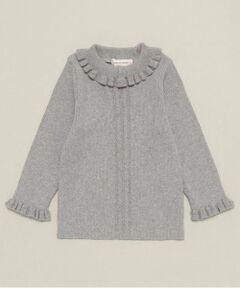 sense of wonder / センス オブ ワンダー ニット・セーター | フリル衿リブセーター