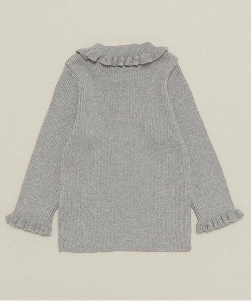 sense of wonder / センス オブ ワンダー ニット・セーター | フリル衿リブセーター | 詳細1