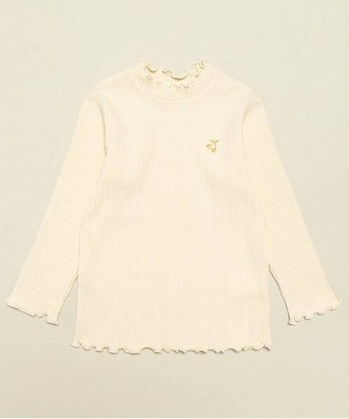 sense of wonder / センス オブ ワンダー Tシャツ | テレコメロー長袖Tシャツ（ECRU(キナリ)）