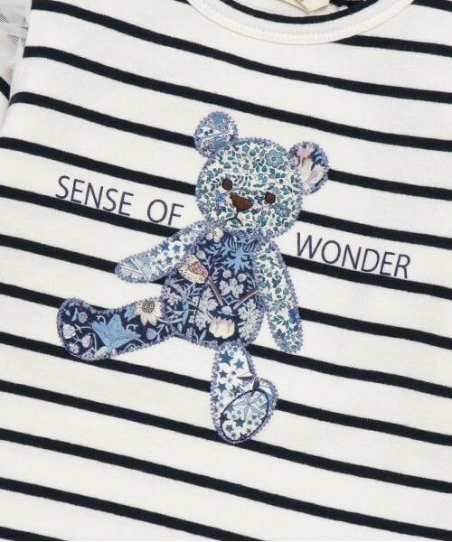 sense of wonder / センス オブ ワンダー Tシャツ | リバティくまボーダープルオーバー | 詳細4