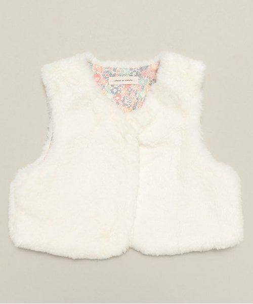 sense of wonder / センス オブ ワンダー カーディガン・ボレロ | リバティファーベスト（ECRU(キナリ)）