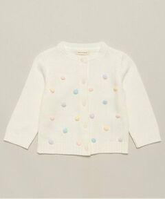 sense of wonder / センス オブ ワンダー カーディガン・ボレロ | カラフルポンポンカーディガン