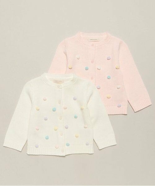 sense of wonder / センス オブ ワンダー カーディガン・ボレロ | カラフルポンポンカーディガン | 詳細5