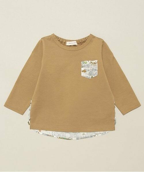 sense of wonder / センス オブ ワンダー Tシャツ | London’ｓ Calling長袖Ｔシャツ（モカ茶）