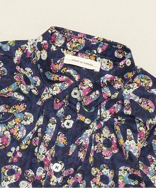 sense of wonder / センス オブ ワンダー シャツ・ブラウス | FLOWER POWER長袖シャツ | 詳細2