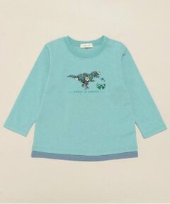 sense of wonder / センス オブ ワンダー Tシャツ | リバティ恐竜たまご長袖Tシャツ