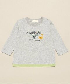 sense of wonder / センス オブ ワンダー Tシャツ | リバティ恐竜たまご長袖Tシャツ