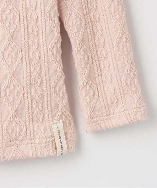 sense of wonder / センス オブ ワンダー Tシャツ | ケーブルハイネックTシャツ | 詳細3