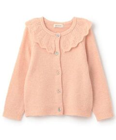 sense of wonder / センス オブ ワンダー カーディガン・ボレロ | 衿フリルカーデイガン