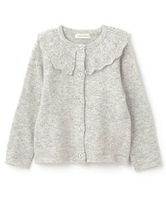 sense of wonder / センス オブ ワンダー カーディガン・ボレロ | 衿フリルカーデイガン