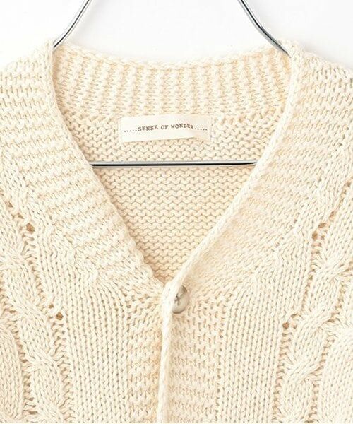 sense of wonder / センス オブ ワンダー カーディガン・ボレロ | 【オーガニック】タムワイドカーディガン | 詳細2