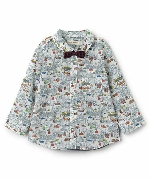 sense of wonder / センス オブ ワンダー シャツ・ブラウス | London’ｓ Calling蝶タイつきシャツ（赤）