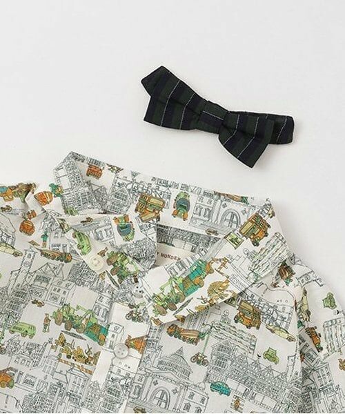 sense of wonder / センス オブ ワンダー シャツ・ブラウス | London’ｓ Calling蝶タイつきシャツ | 詳細4