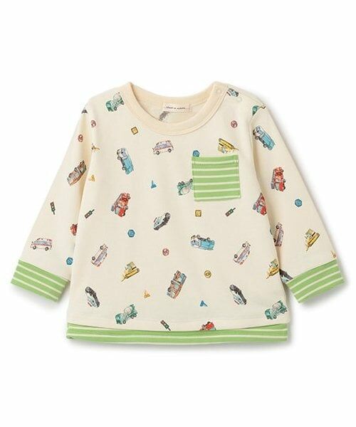 sense of wonder / センス オブ ワンダー スウェット | 働くクルマ柄トレーナー（ECRU(キナリ)）