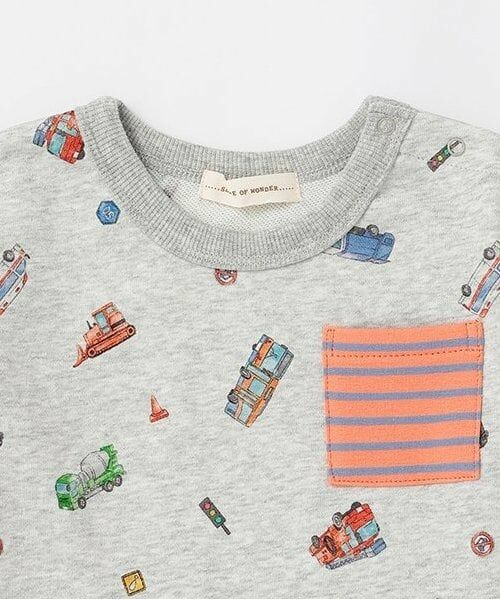 sense of wonder / センス オブ ワンダー スウェット | 働くクルマ柄トレーナー | 詳細2