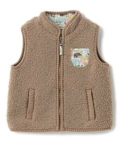 sense of wonder / センス オブ ワンダー カーディガン・ボレロ | リバティファブリックポケットボアベスト