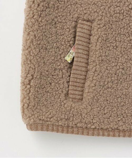 sense of wonder / センス オブ ワンダー カーディガン・ボレロ | リバティファブリックポケットボアベスト | 詳細5