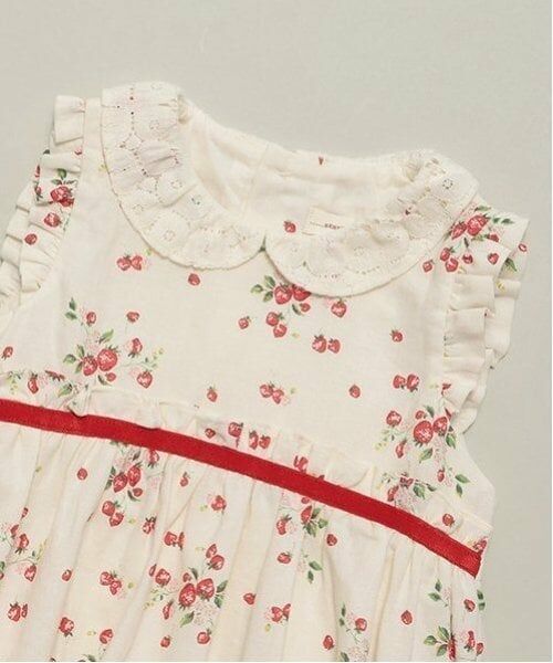sense of wonder / センス オブ ワンダー ミニ丈・ひざ丈ワンピース | 野イチゴ袖なしバルーンワンピース | 詳細2