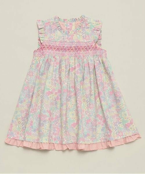 sense of wonder / センス オブ ワンダー ミニ丈・ひざ丈ワンピース | マーガレットアニージャンパースカート（ピンク）