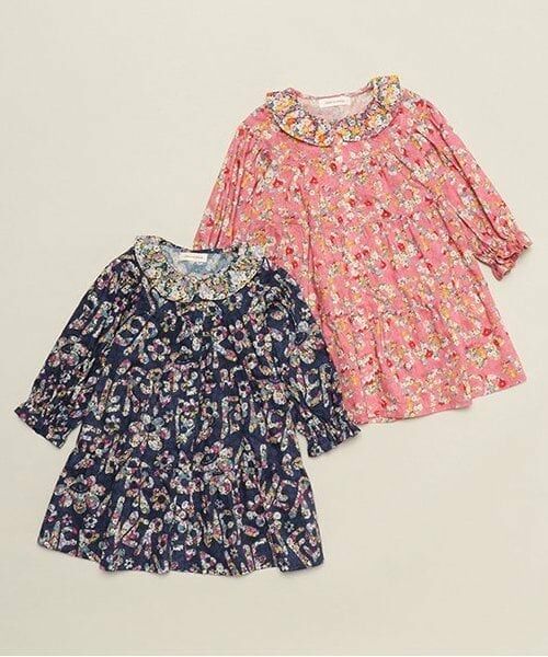 sense of wonder / センス オブ ワンダー ミニ丈・ひざ丈ワンピース | FLOWER POWERワンピース | 詳細6