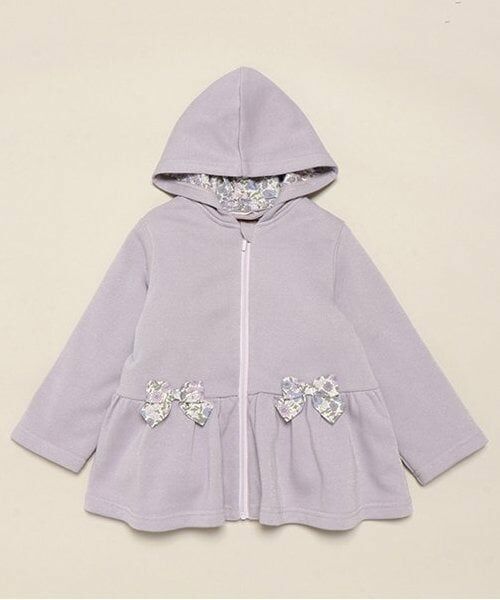 sense of wonder / センス オブ ワンダー ブルゾン | ラメ裏毛3WAYブルゾン（ラベンダー）