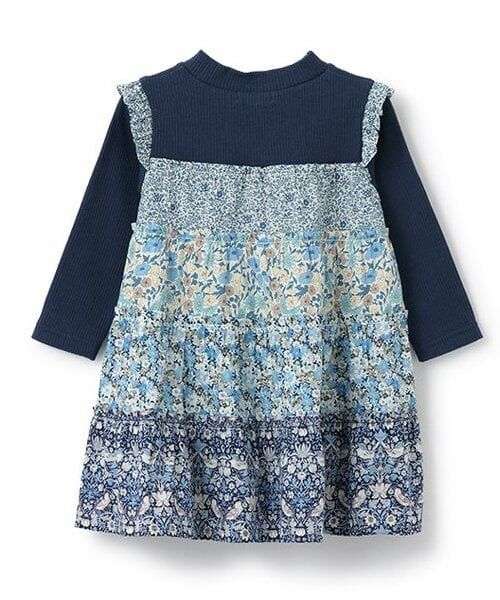 sense of wonder / センス オブ ワンダー ミニ丈・ひざ丈ワンピース | リバティファブリックティアードワンピース | 詳細1