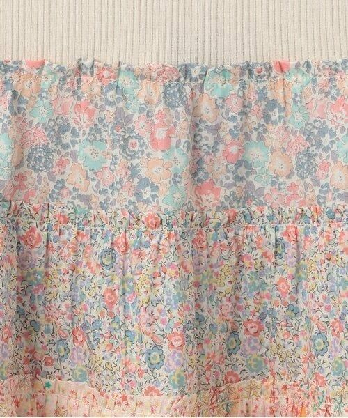 sense of wonder / センス オブ ワンダー ミニ丈・ひざ丈ワンピース | リバティファブリックティアードワンピース | 詳細3