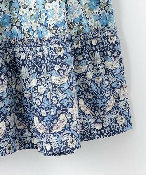 sense of wonder / センス オブ ワンダー ミニ丈・ひざ丈ワンピース | リバティファブリックティアードワンピース | 詳細8