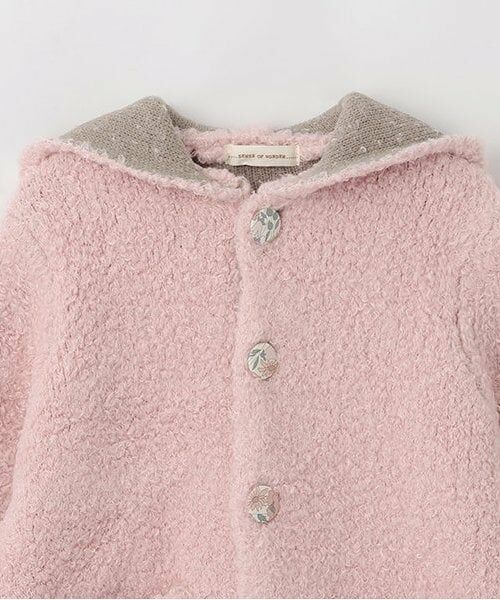 sense of wonder / センス オブ ワンダー その他アウター | ブークレーニットコート | 詳細2