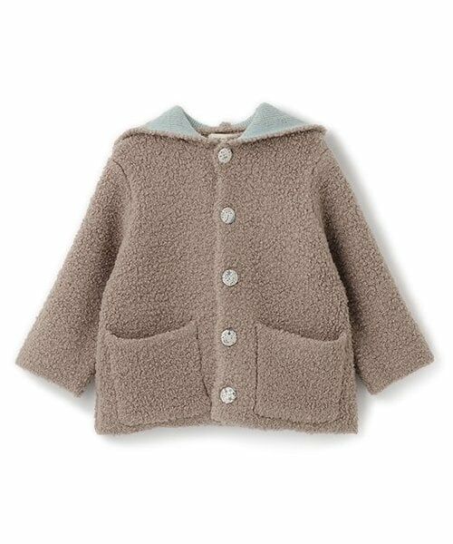 sense of wonder / センス オブ ワンダー その他アウター | ブークレーニットコート（ココア）