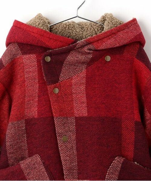 sense of wonder / センス オブ ワンダー その他アウター | パッチワークチェックコート | 詳細2