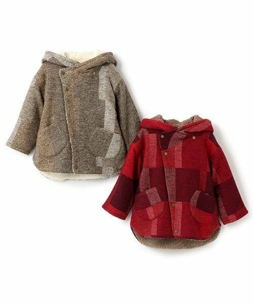 sense of wonder / センス オブ ワンダー その他アウター | パッチワークチェックコート | 詳細9