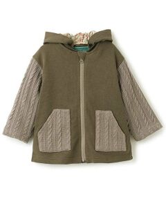 sense of wonder / センス オブ ワンダー ブルゾン | ケーブル袖3WAYブルゾン