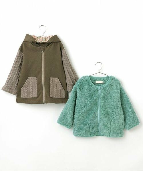 sense of wonder / センス オブ ワンダー ブルゾン | ケーブル袖3WAYブルゾン | 詳細3