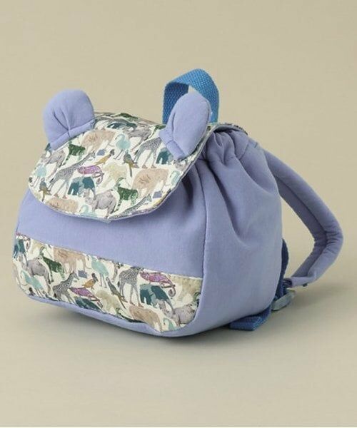 sense of wonder / センス オブ ワンダー リュック・バックパック | リバティファブリッククマ耳ベビーリュック（ブルー）